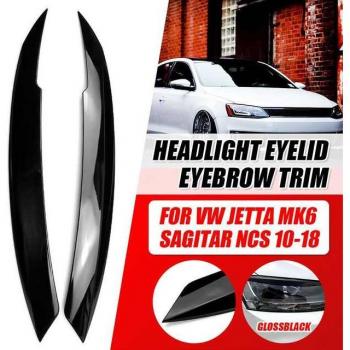 Pegatina estética de ceja para faros delanteros VW Jetta MK6