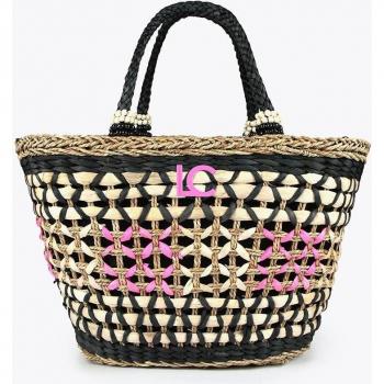 Borsa Donna Intreccio Geometrico Cartoncino Lola Casademunt