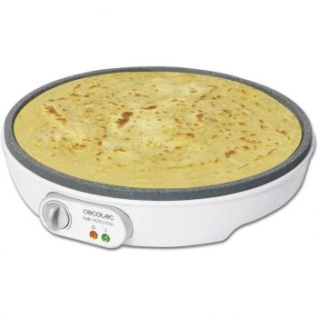 Fun Crepstone 1000 W – Revêtement Blanc et Régulable (Cecotec)