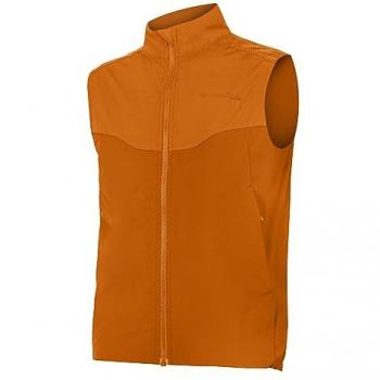 Chaleco cortavientos Endura MT500 naranja XXL