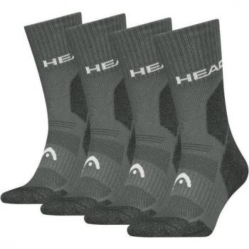 HEAD Unisex Wandersocken 35–38, 2er Pack, „Hiking All Climates“ Crew‑Style