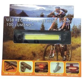 Luz de Advertencia para Bicicleta de Montaña