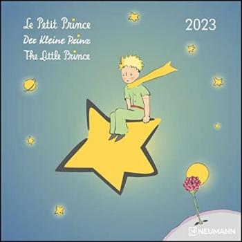 Calendario 2023 da muro The Little Prince, 12 mesi, 30 x 30 cm (30 x 60 cm aperto