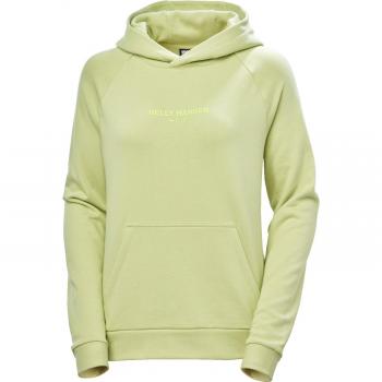 Sudadera Helly Hansen W Core con capucha verde blanquecino mujer - L
