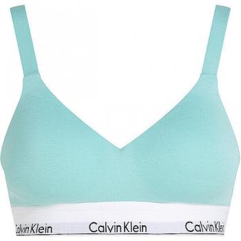 Calvin Klein - Modern Cotton Push-up-Bustier Minzblau S