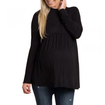 Long-Sleeve Nursing Dress