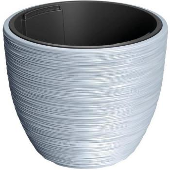Prosperplast Blumentopf »FURU« – hellgrau, Kunststoff, 38,5 × 47 cm