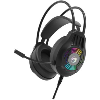 Cuffie Marvo H8326 Nero Retroilluminazione RGB