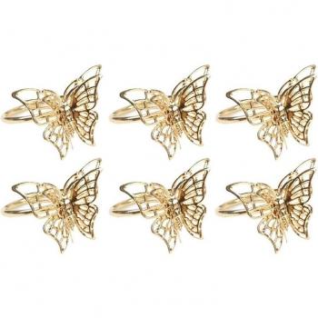 Anillos Mariposa Oro