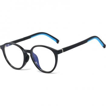 Kachawoo Kids Round Optical Glasses Frame - Blue Light Blocking TR90