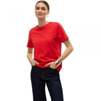 Paulina Vero Moda T‑shirt Rouge