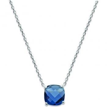 Collier Sissi Blu Argenteo – 8 mm – Les Trésors De Lily