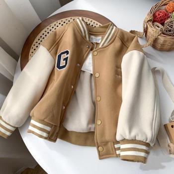 Manteau enfant : Veste polaire baseball pour filles et garçons (2–10 ans)