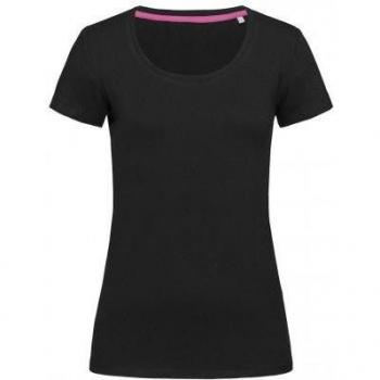 Stedman Ladies Claire Crew Neck T-Shirt - XL Salmon Pink
