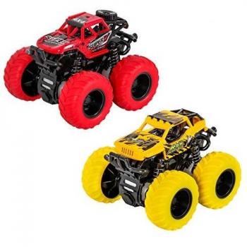 TWFRIC Kids Inertia Car - Yellow Off-road Vehicle