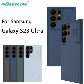 Custodia in silicone Nillkin CamShield per Samsung Galaxy S23 Ultra