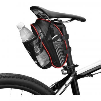 Reflective MTB Saddle Bag & Water Bottle Pouch