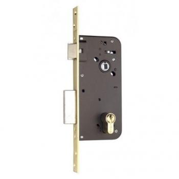 Cerradura Embutida para Madera 23x40mm Yale Latón Canto Cuadrado