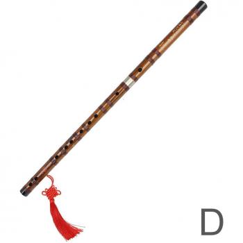 Transversal Bamboo Flute E F G Key