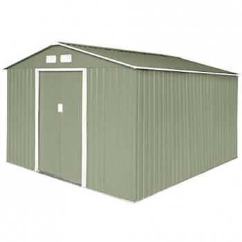 HATTORO XXXL Metall Gerätehaus 15 m³ – grün
