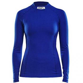 Kompressionsshirt Damen Craft progress LS Blau L