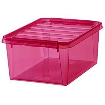 Boîte de rangement COLOUR 15, 14 litres, rose