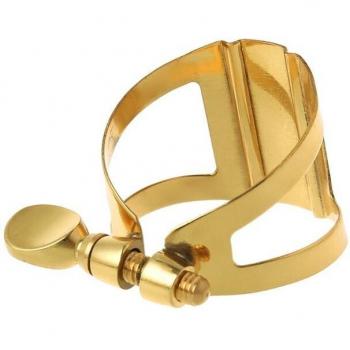 Bb Flexibility Gold Mouthpiece Ligature for Soprano Alto Tenor Saxophone