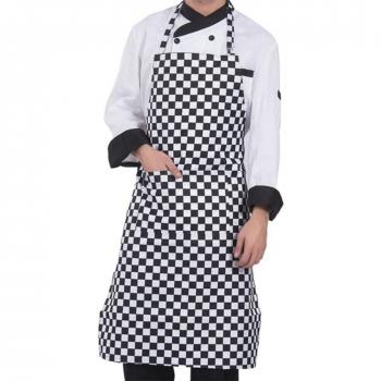 Polyester Cooking Apron for Adults with 2 Pockets