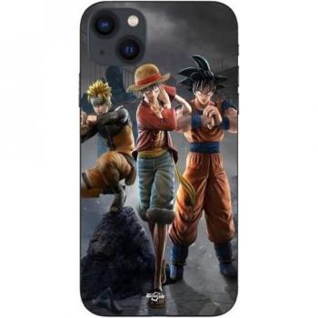 Mani‑Shield Dragon Ball Z: Funda 3D para iPhone 13 con Luffy y One Piece