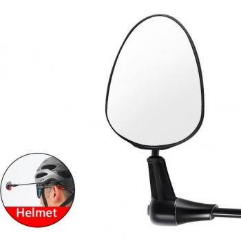 Einstellbarer Helm-Fahrradspiegel für Radfahrer