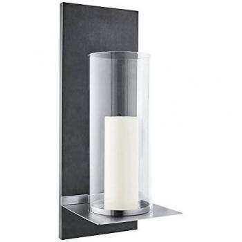 Blomus FINCA Wandleuchter aus Polystone, Glas und Edelstahl