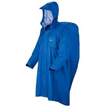 Ferrino Trekker Herren‑Cape Blau – 100 % wasserdicht