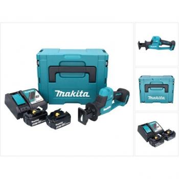 Sega Alternativa DJR 189 RMJ 18 V Brushless – Kit 2 Batterie 4,0 Ah + Caricatore Makpac