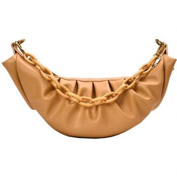 Elegant Thick Chain PU Leather Crossbody Bag