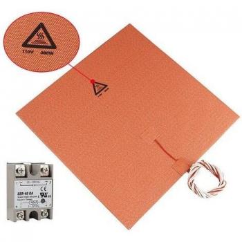 300x300mm 110V 300W Silicone Heated Bed for 3D Printers