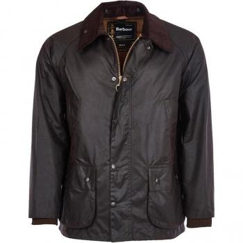 Barbour Chaqueta Hombres Marrón con Cera