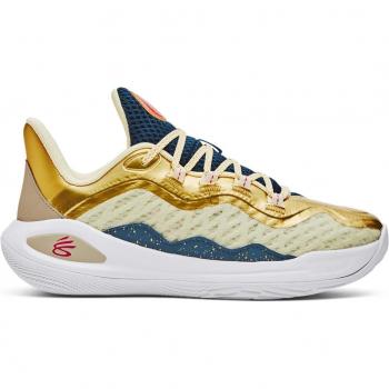 Scarpe da basket bambini Under Armour Curry 11 Championship Mindset multicolore EU38