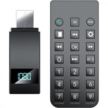 CarWave Bluetooth 5.0 Audio Adapter with Built‑In Mic
