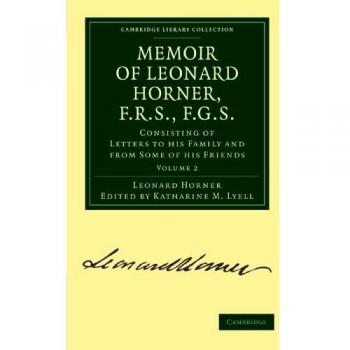Memoir of leonard horner, f.r.s., f.g.s. - volume 2 paperback