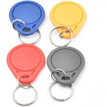 5pcs UID Changeable IC Tag Keyfob for S50 1K 13.56MHz Writable 0 Zero HF ISO14443A