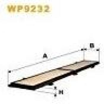 Innenraumfilter WIX WP9232 – HEPA‑Qualität