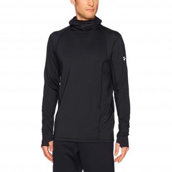 Under Armour Coldgear Reactor Run Balaclava Top Termico Uomo Nero (Nero/Nero) XL
