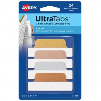 Avery Zweckform Lesezeichen UltraTabs - Metallische Taben