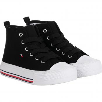 Scarpe da ginnastica alte da donna Tommy Hilfiger Black