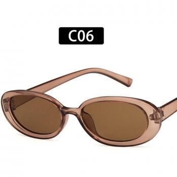 Frauen Sonnenbrille Retro Oval Polarisierte Gläser UV400