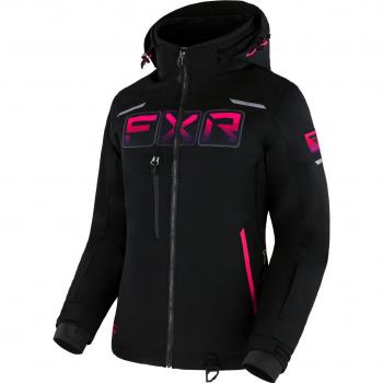 Veste de ski FXR Maverick Femme Noir-Fuchsia Dégradé