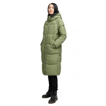 Winterjacke MARIKOO Yaskaa 16 – Grüner Damenmantel S