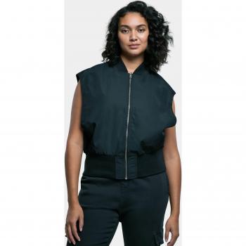 Gilet Bomber Riciclato Urban Classics Nero 4XL