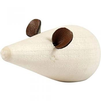 Topini di Legno 6,5 cm - Confezione da 2