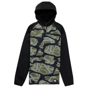 Cappuccio Burton Crown Weatherproof Felpa Verde Kaki S